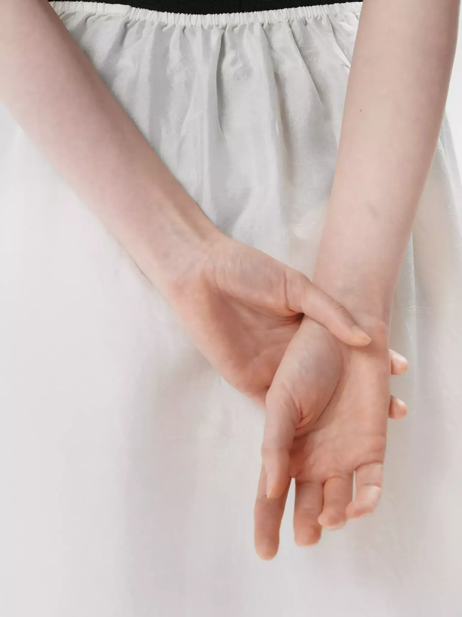 Юбка шелковая milk