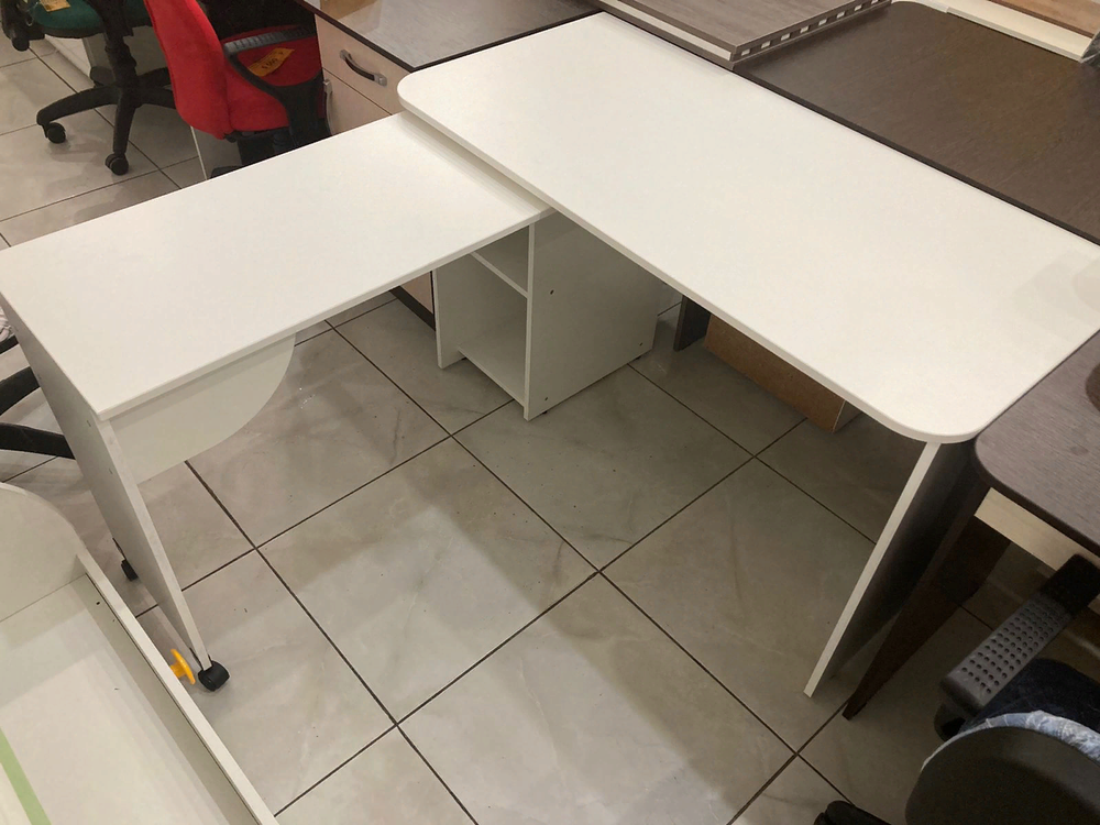 Стол письменный ПС-03 белый