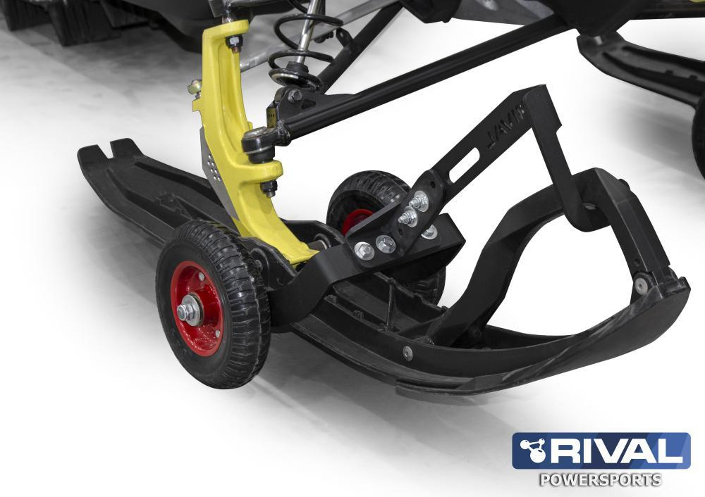 Тележки под лыжи снегохода