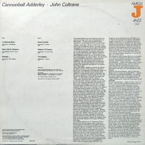 Cannonball Adderley, John Coltrane / Cannonball Adderley, John Coltrane (LP)