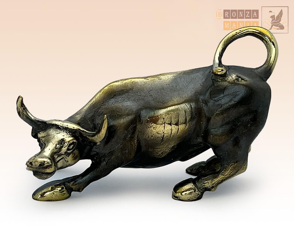 статуэтка Бык биржевой малый