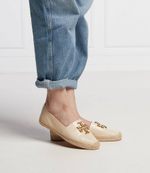 Кожаные эспадрильи eleanor TORY BURCH - бежевый(86567)