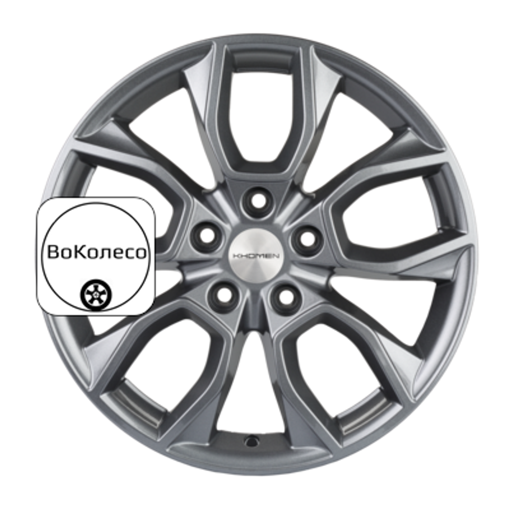 7x17/5x114,3 ET48,5 D67,1 KHW1713 (Sportage) Gray Khomen Wheels