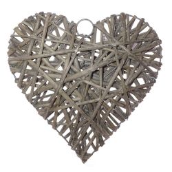 GAEM Украшение новогоднее без ленты, "Сердце", L24 W4 H24 см, 2в.