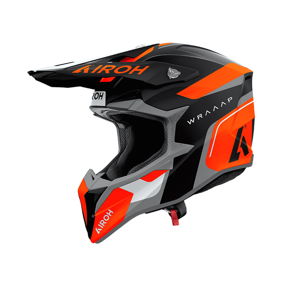 Шлем Airoh WRAAAP CONQUER Orange Matt