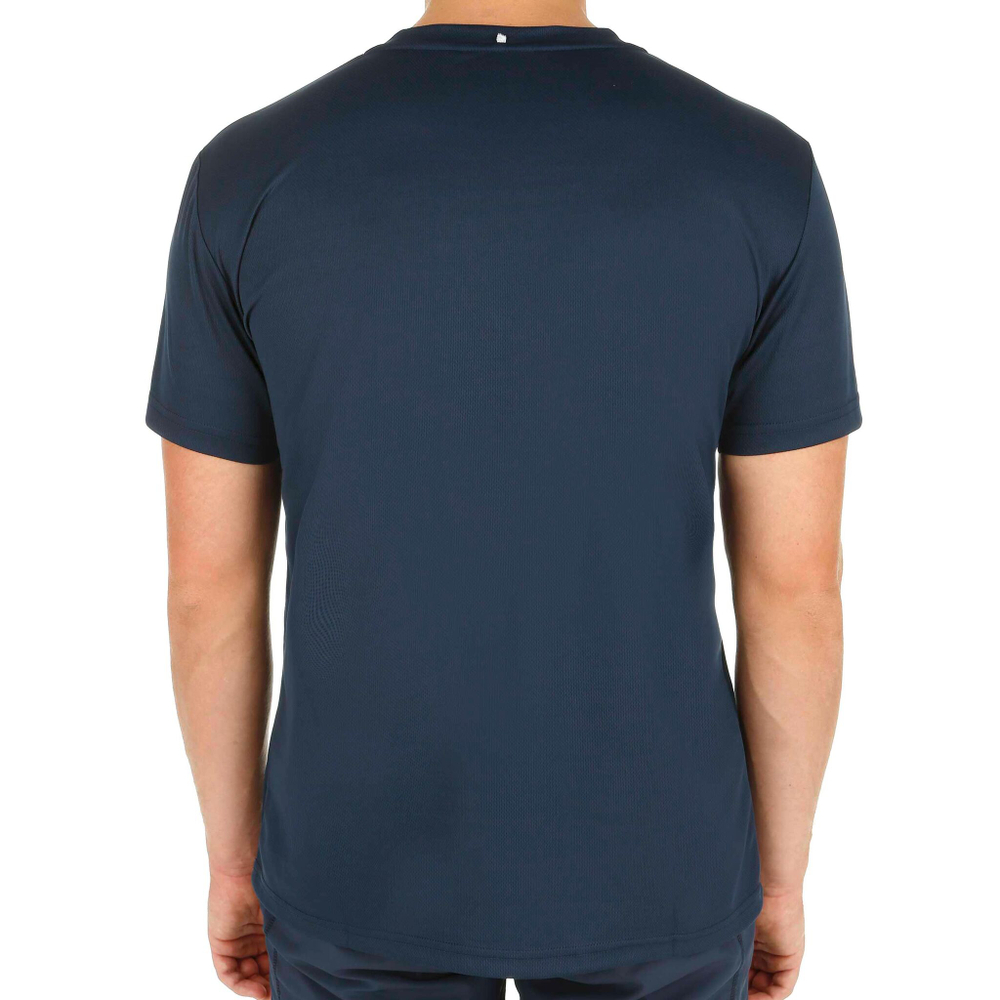 Мужское теннисное поло Fila Small Logo T-Shirt Men - Dark Blue