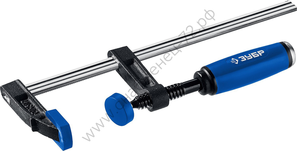 ЗУБР ПС-200/50 F 200х50 мм, Усиленная струбцина (32155-050-200)