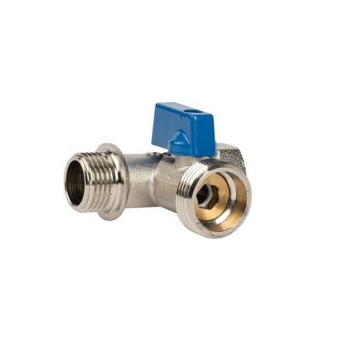 Кран шаровый для стиральных машин 1/2"х3/4"х1/2" HLV