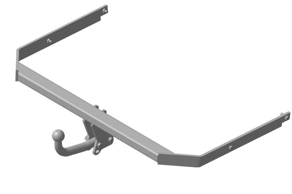 Фаркоп Oris на Ford Focus II Sedan HB 2005-2011 (паспорт и сертификат в комплекте,без электрики) 3948-A