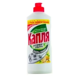 Средство для мытья посуды КАПЛЯ VOX лимон соль-эффект 450мл