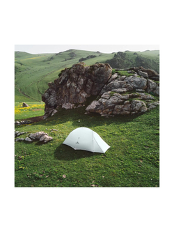Палатка Naturehike Cloud Up UL Si 2-местная, алюминиевый каркас, серая