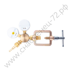 Редуктор FoxWeld БАО-5-СВ (ацетиленовый, 2 манометра), пр-во FoxWeld/КНР)