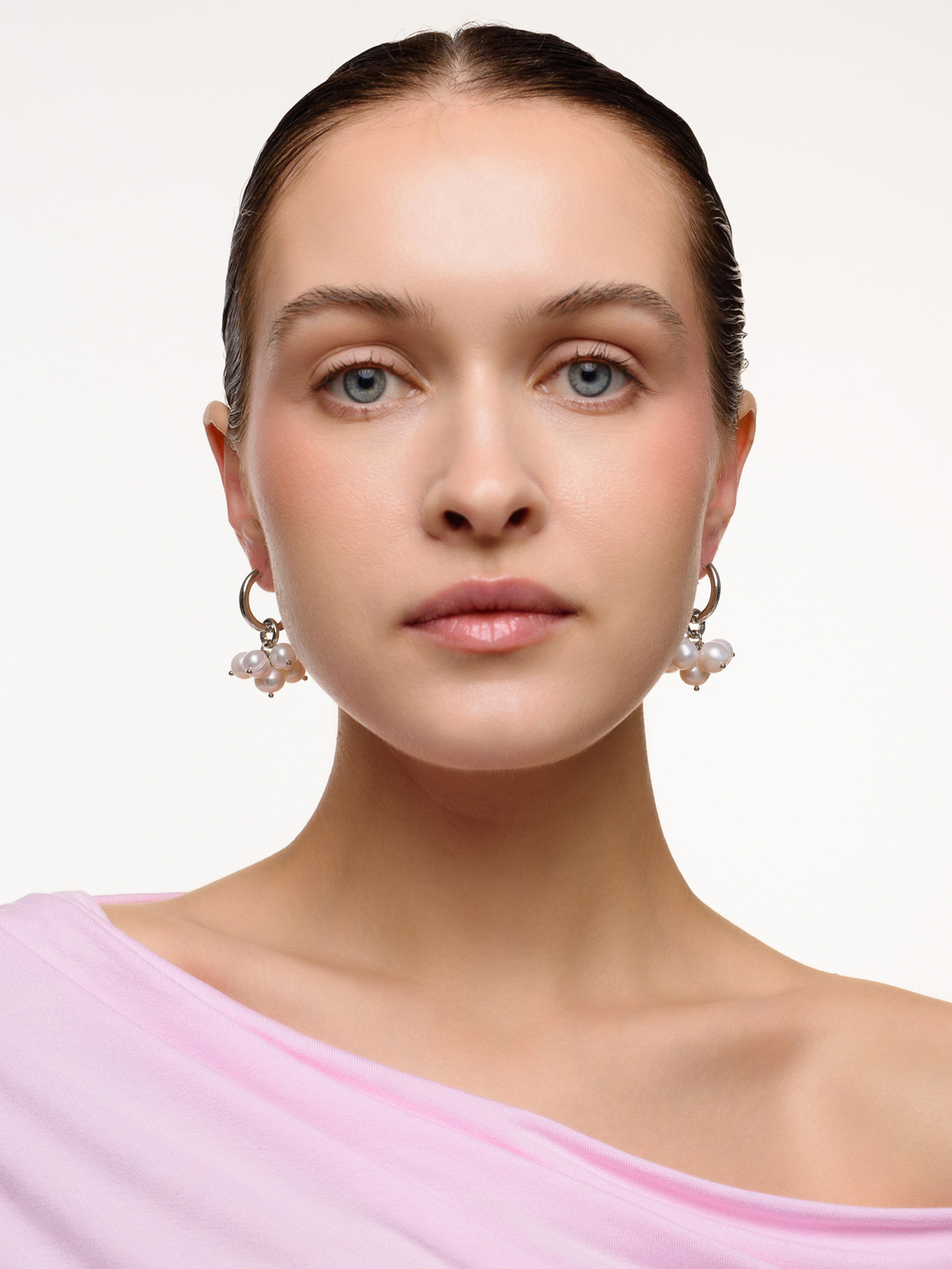 Серьги "White Berry" Silver