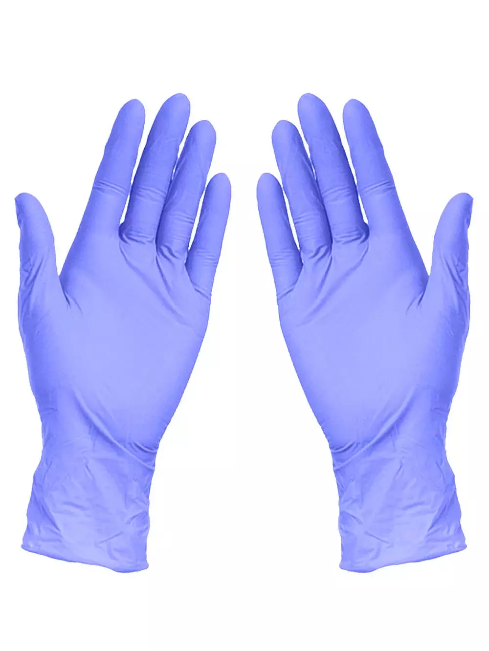 Перчатки нитриловые НТ Violet Blue Nitrile (сиреневые) (уп.50шт) XS 4,0гр текстура пальцы (МАЛАЙЗИЯ)