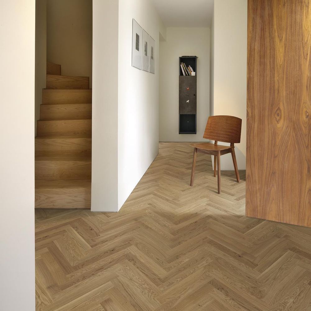 Инженерная доска Kahrs Дуб CD, под маслом - Oak CD natural oiled HB