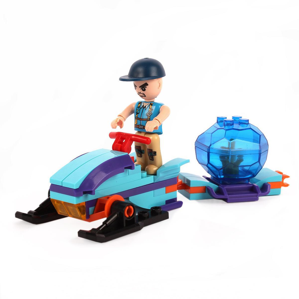 Конструктор блочный Аусини Арктика 59дет., коробка 29312