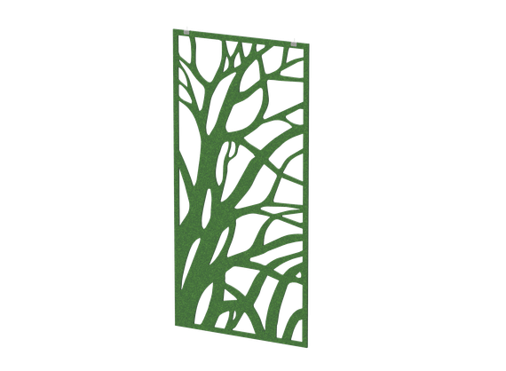 Перегородка с декором "Старое дерево" (фурнитура в комплекте) 100х1,2х200