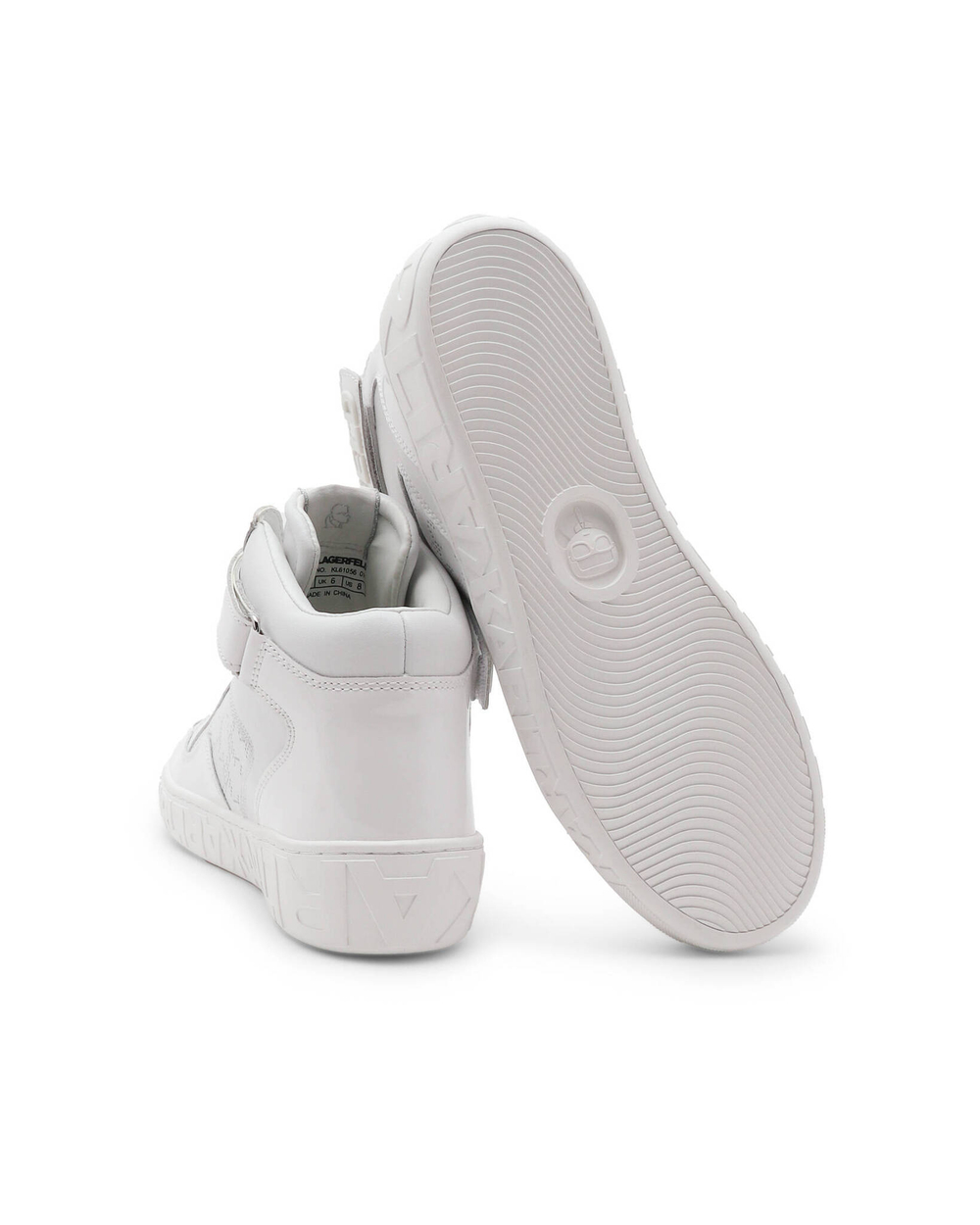 Кожаные кроссовки kupsole iii Karl Lagerfeld - белый(KL61056)