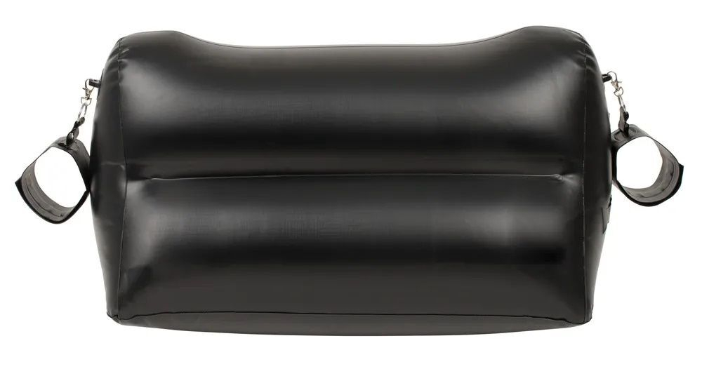 Надувная любовная подушка Portable Triangle Cushion с аксессуарами (Цвет: черный)