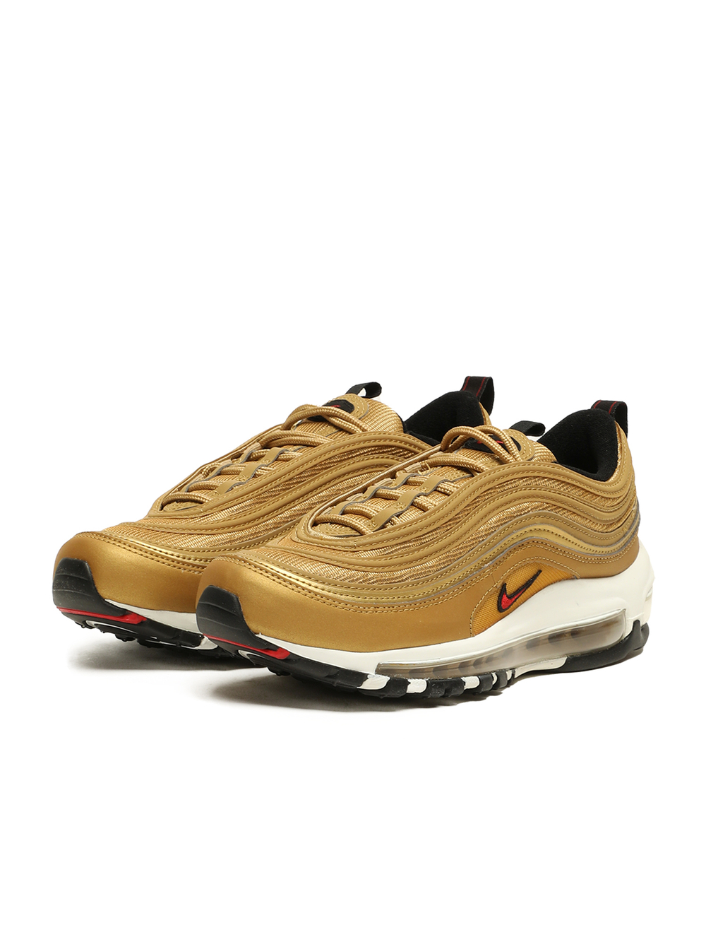 Кроссовки Низкие Из Кожи/текстиля Nike Air Max 97 Og Golden Bullet (W)