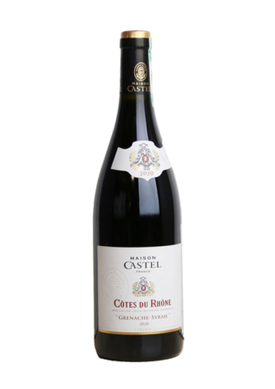Вино MAISON CASTEL-Cotes du Rhone AOC красное сухое 14% 0,75