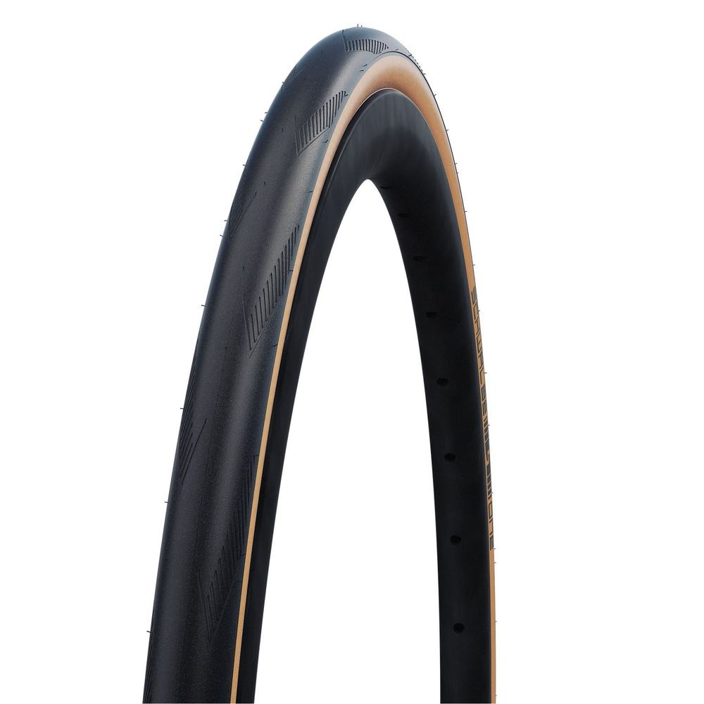 Покрышка. 700x25C (25-622) 05-11654139 ONE TLE Perf, RaceGuard, MicroSkin, (кевлар/складная) TLE B/CL-SK HS462 ADDIX 67EPI бесцветная боков SCHWALBE