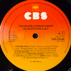 Виниловая пластинка Blue oyster Cult ‎– The Revölution By Night LP