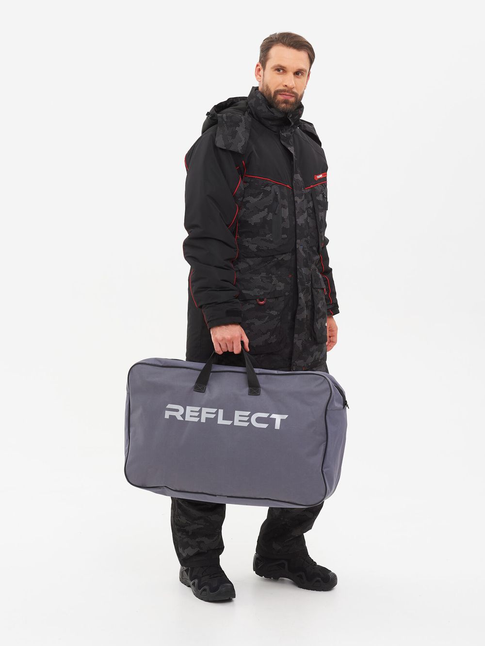 Костюм зимний Siberia Reflect ткань Reflex Membrane цвет Черный