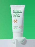 Real Barrier Успокаивающий солнцезащитный крем SPF50 Cica Green Tone-Up Sun Cream 50 мл