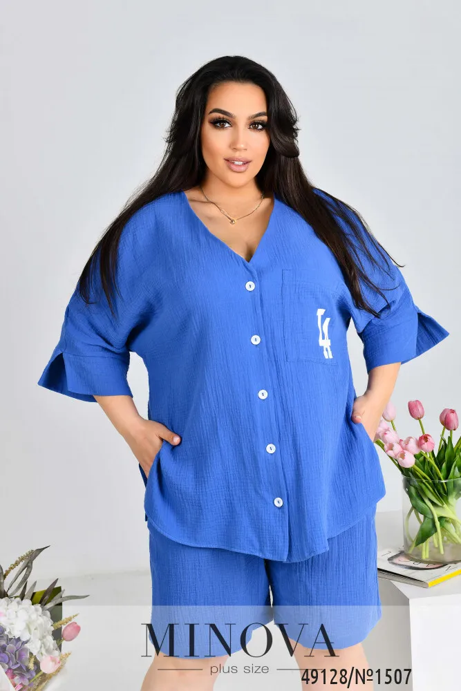 Костюм 1507-джинс Minova