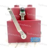 WKDFDKBN/HC60QLC5D1.X/-L24 - Напорный фильтр гидравлический сдвоенный модели DFDK тонкость фильтрации 5 мкм, типоразмер 60, вид присоединения: резьба G3/4, материал корпуса - чугун, рабочее давление до 315 бар, визуально-электрический (лампа с напряжением 24В) индикатор загрязнения