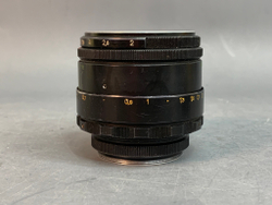 Helios-44-2 царапины на передней линзе