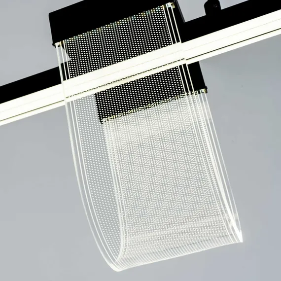 Подвесной cветильник LED4U L7707-1200 BK