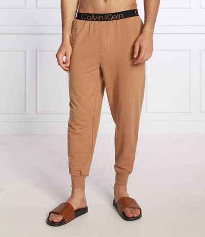 пижамные штаны Calvin Klein Underwear - светло-коричневый(000NM2263E)