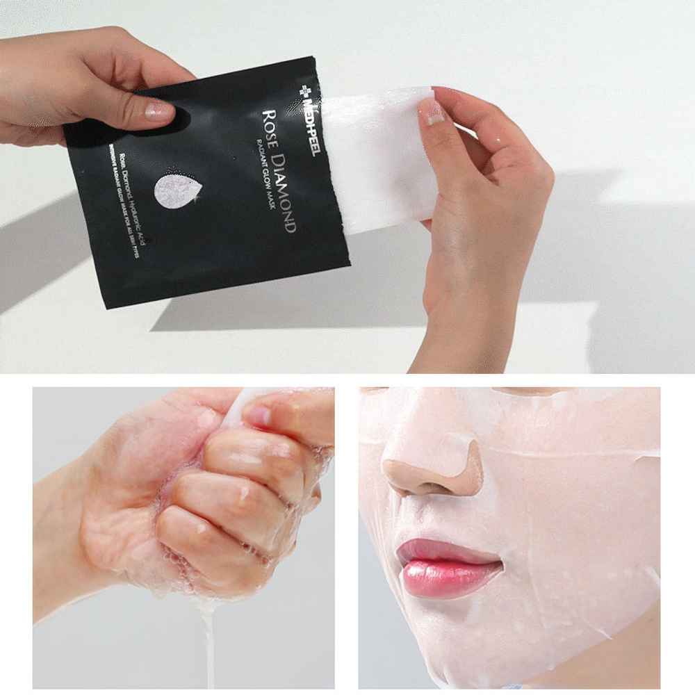 Маска MEDI-PEEL Rose Diamond Radiant Glow Mask