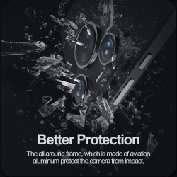 Защитное закаленное стекло от Nillkin на камеру смартфона Huawei Pura 70, серия CLRFilm Camera Tempered Glass