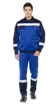 Костюм "Спецус" NEW полукомбинезон (василек/синий)