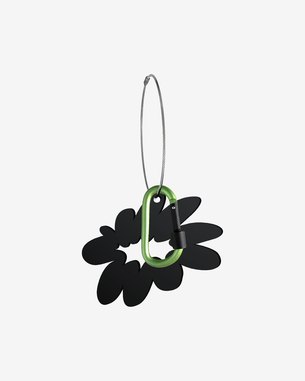 Брелок Kazyrnaya Flower 01 черный