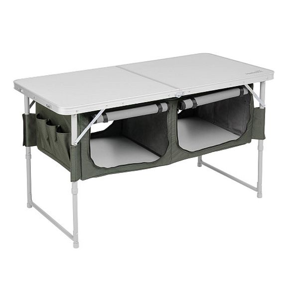 Стол складной с отделом под посуду 120х60 (чехол/Velcro) (T-HS-TA-519-1) Helios (пр-во Тонар)