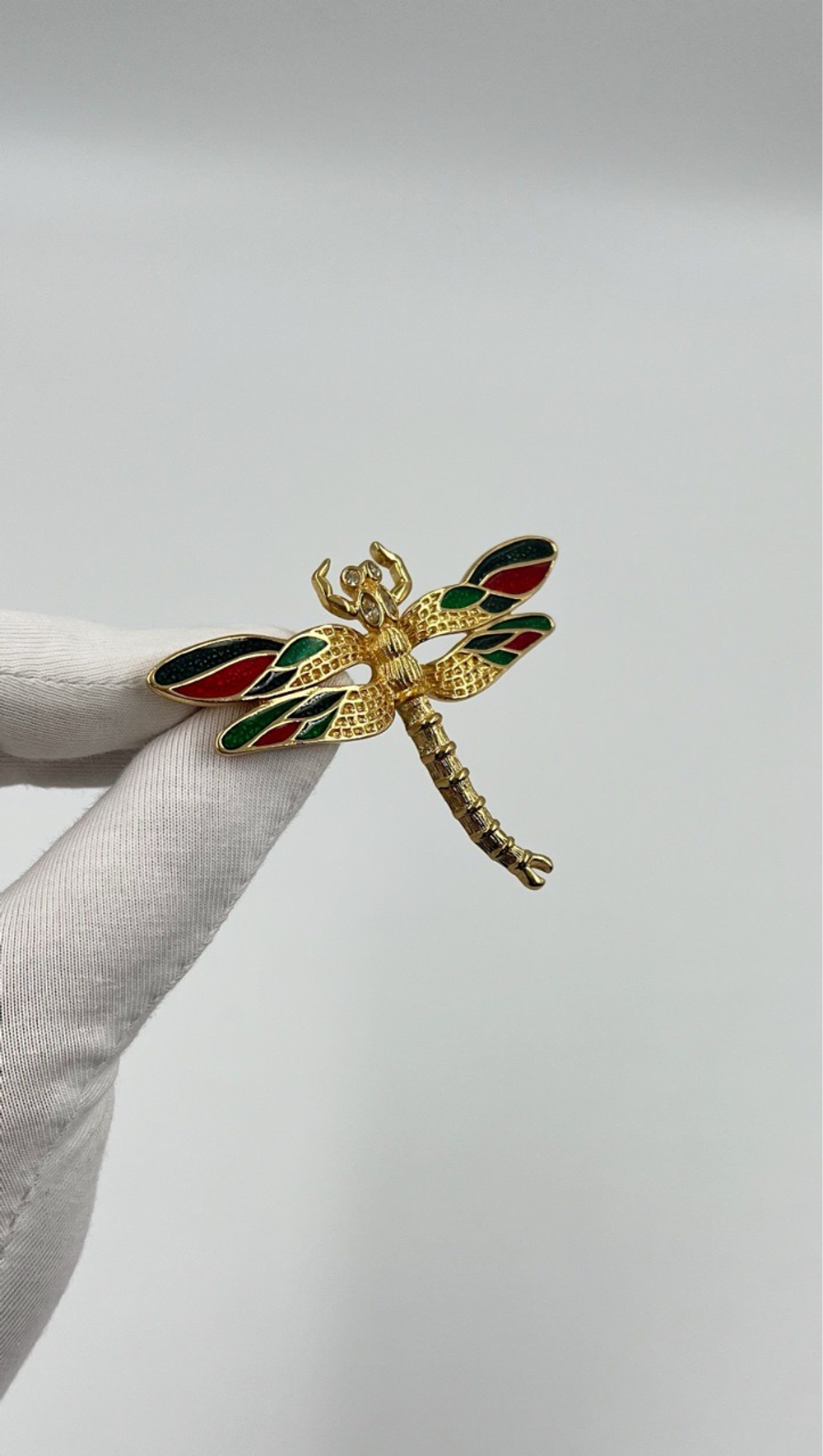 Брошь Стрекоза Christian Dior