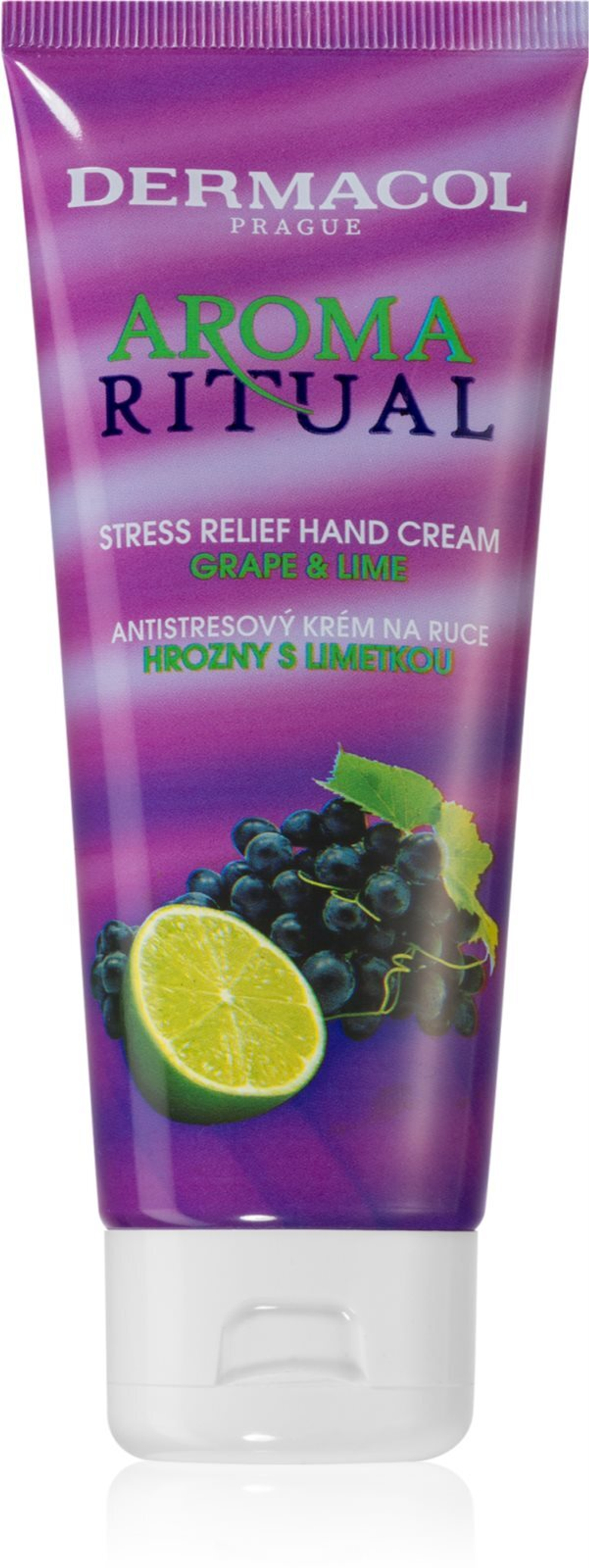 Dermacol Aroma Ritual Grape & Lime - антистрессовый крем для рук /   100  ml  / GTIN 8595003104197