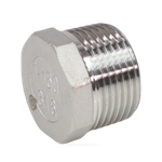 Заглушка сталь нерж Ду 40 (1 1/2") НР Benarmo
