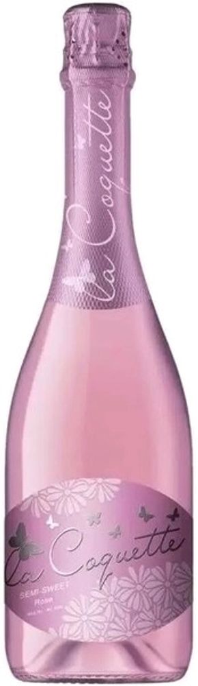 Сидр Кокетка Розовый Полусладкий / La Coquette Rose Semi-Sweet 0.75 - стекло