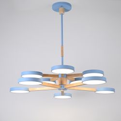 Люстра на штанге TURNA DBL L10 Blue