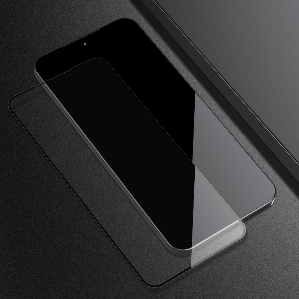 Защитное стекло для Xiaomi Poco F7, тонкие черные рамками и олеофобное покрытие, G-Rhino