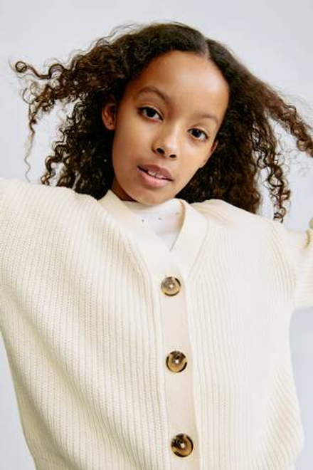 H&M темно-синий, кремовый