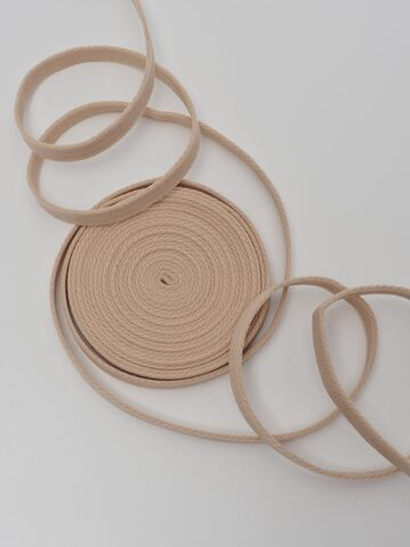 Туннельная лента бежевая бесшовная ширина 10 мм