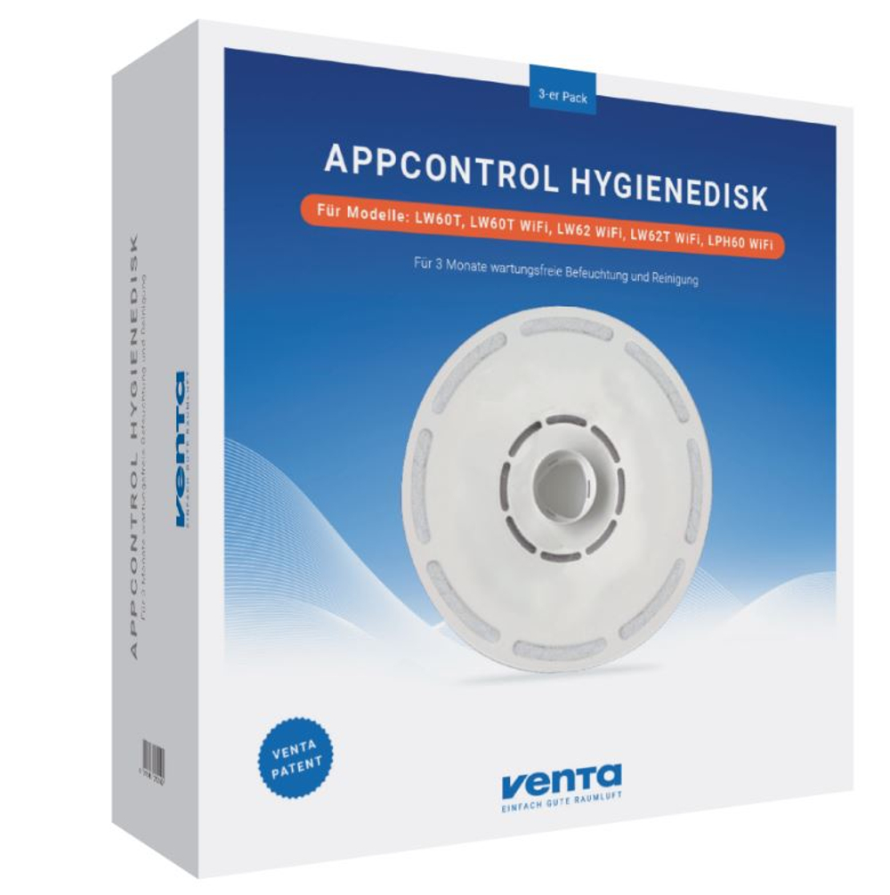 Гигиенический диск Venta х 3 шт для LPH60/LW60/LW62