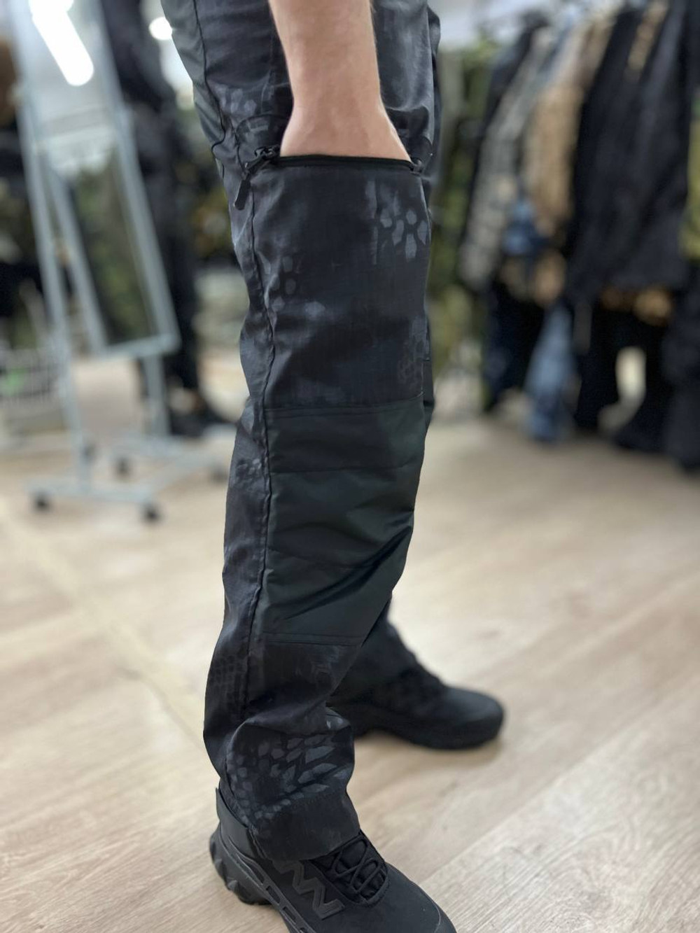 Тактический костюм Штурм весна лето / черный питон /