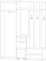 Прихожая Кристина (МТ2)